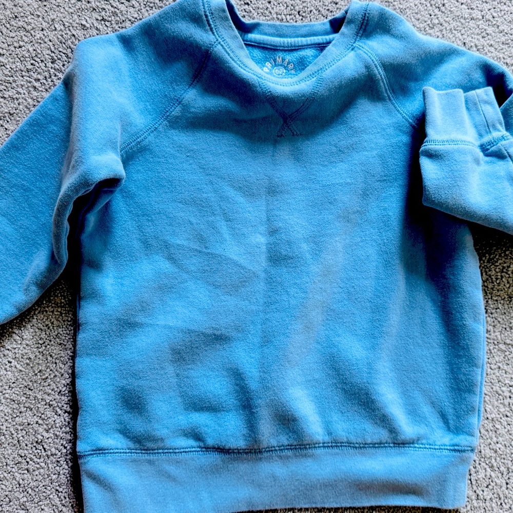Primary kids sweatshirt size 6-7